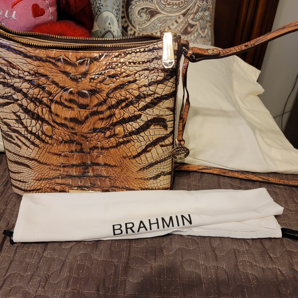 Brahmin Feline Katie with matching Ady Wallet
